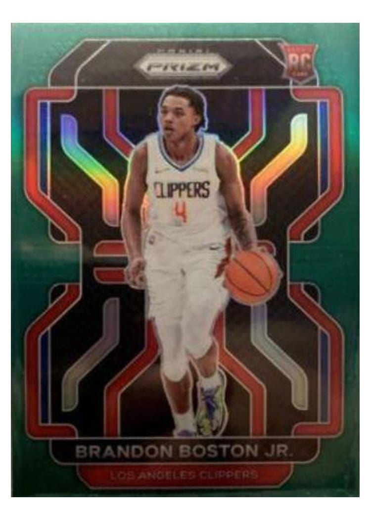 2021-22 Panini Prizm Base Set Brandon Boston Jr. #330 card