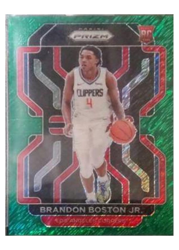 2021-22 Panini Prizm Base Set Brandon Boston Jr. #330 card