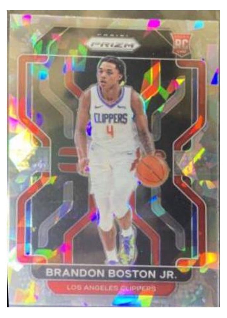2021-22 Panini Prizm Base Set Brandon Boston Jr. #330 card