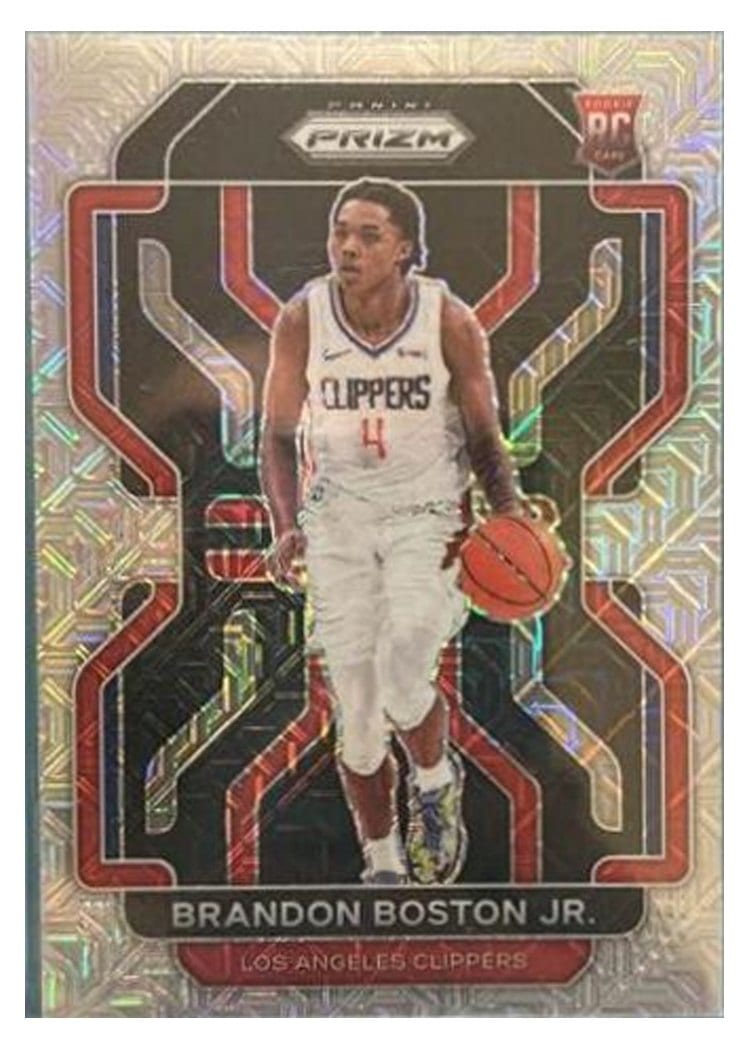 2021-22 Panini Prizm Base Set Brandon Boston Jr. #330 card