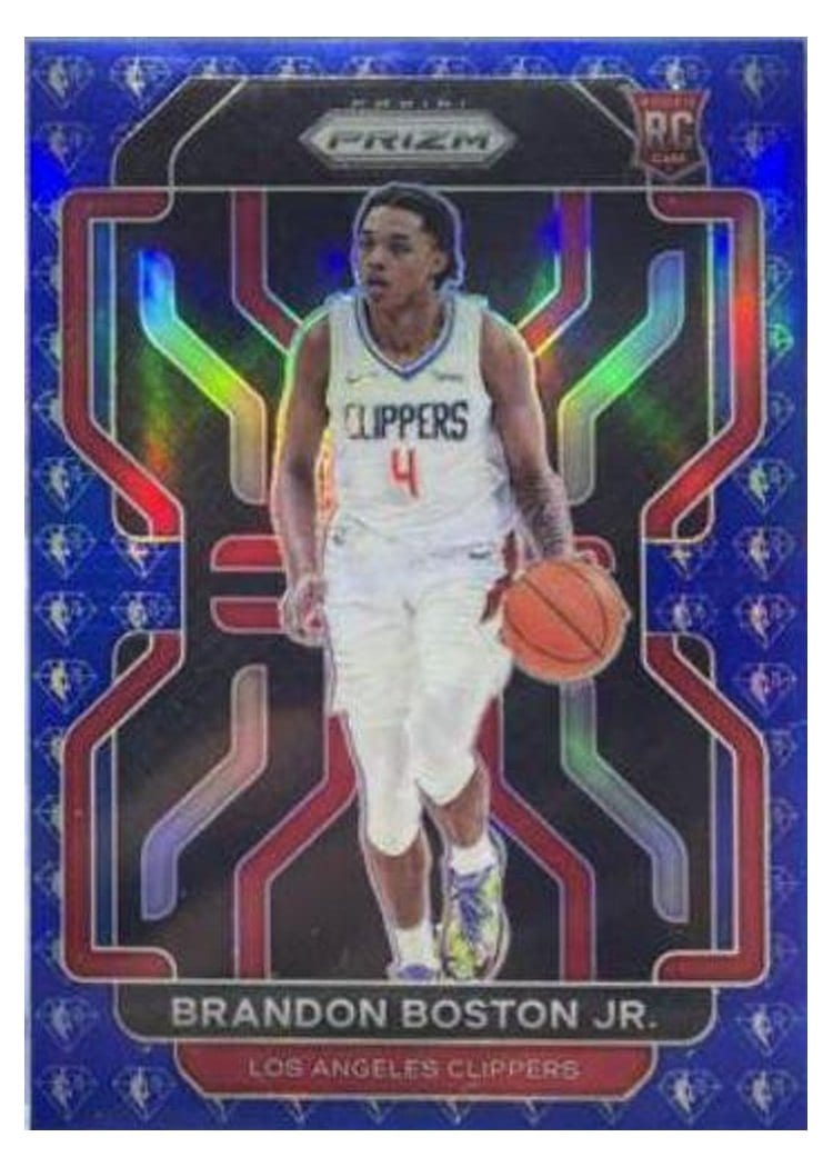2021-22 Panini Prizm Base Set Brandon Boston Jr. #330 card