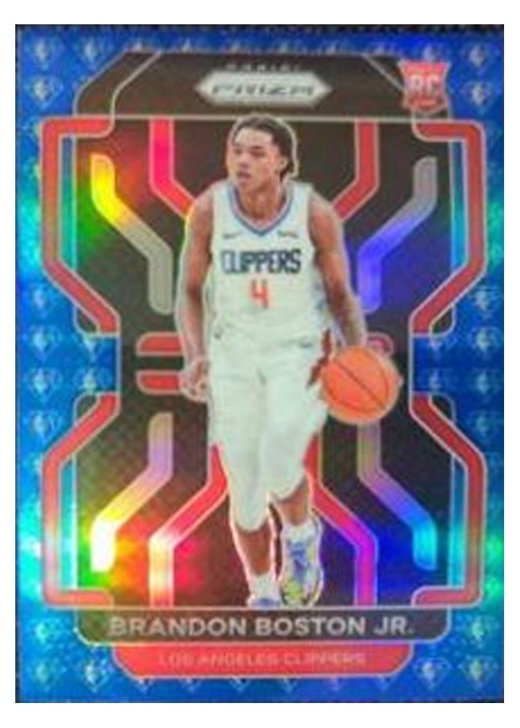 2021-22 Panini Prizm Base Set Brandon Boston Jr. #330 card