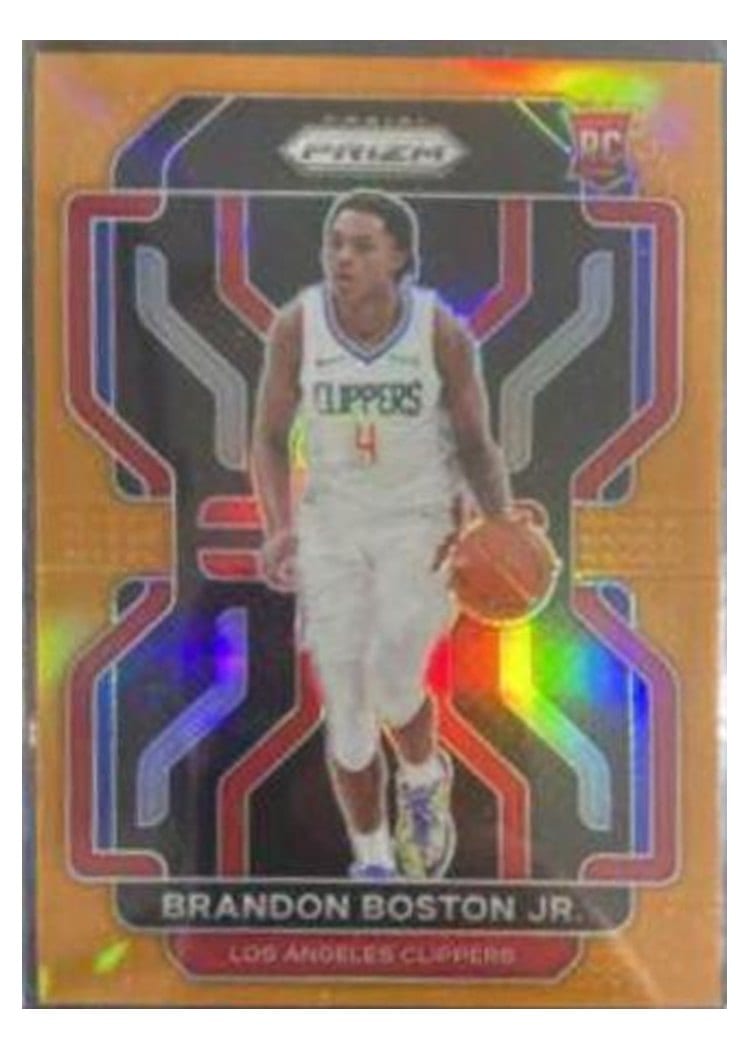 2021-22 Panini Prizm Base Set Brandon Boston Jr. #330 card