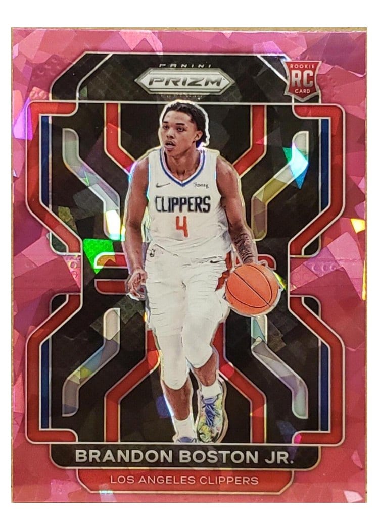 2021-22 Panini Prizm Base Set Brandon Boston Jr. #330 card