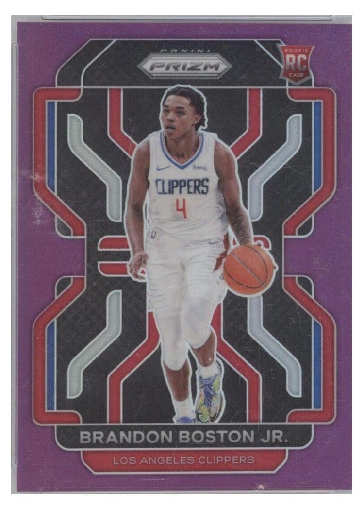 2021-22 Panini Prizm Base Set Brandon Boston Jr. #330 card