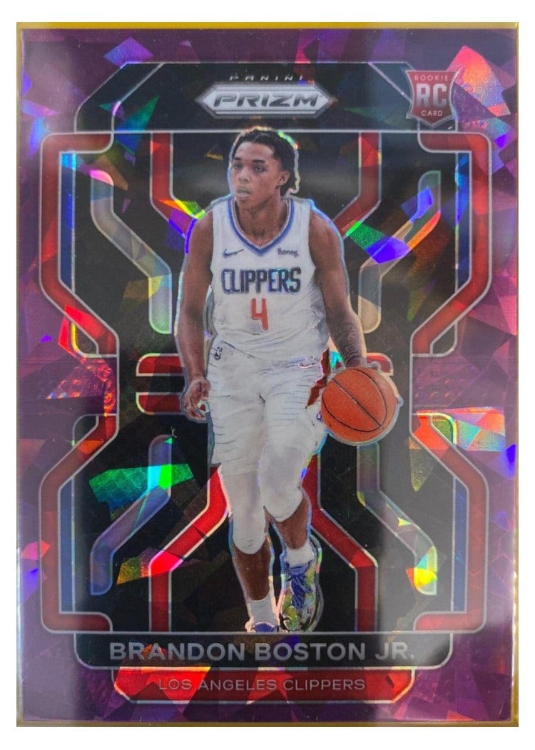 2021-22 Panini Prizm Base Set Brandon Boston Jr. #330 card