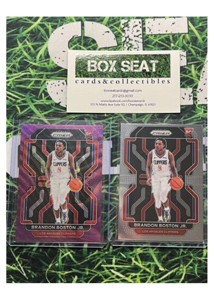 2021-22 Panini Prizm Base Set Brandon Boston Jr. #330 card