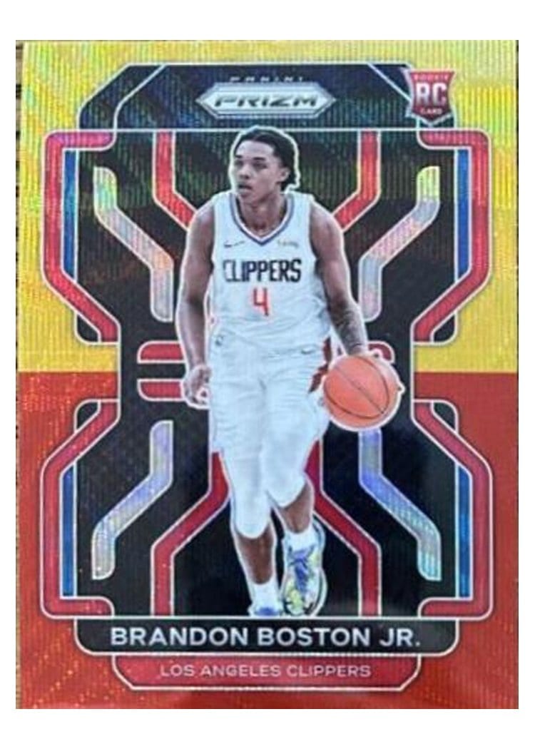 2021-22 Panini Prizm Base Set Brandon Boston Jr. #330 card