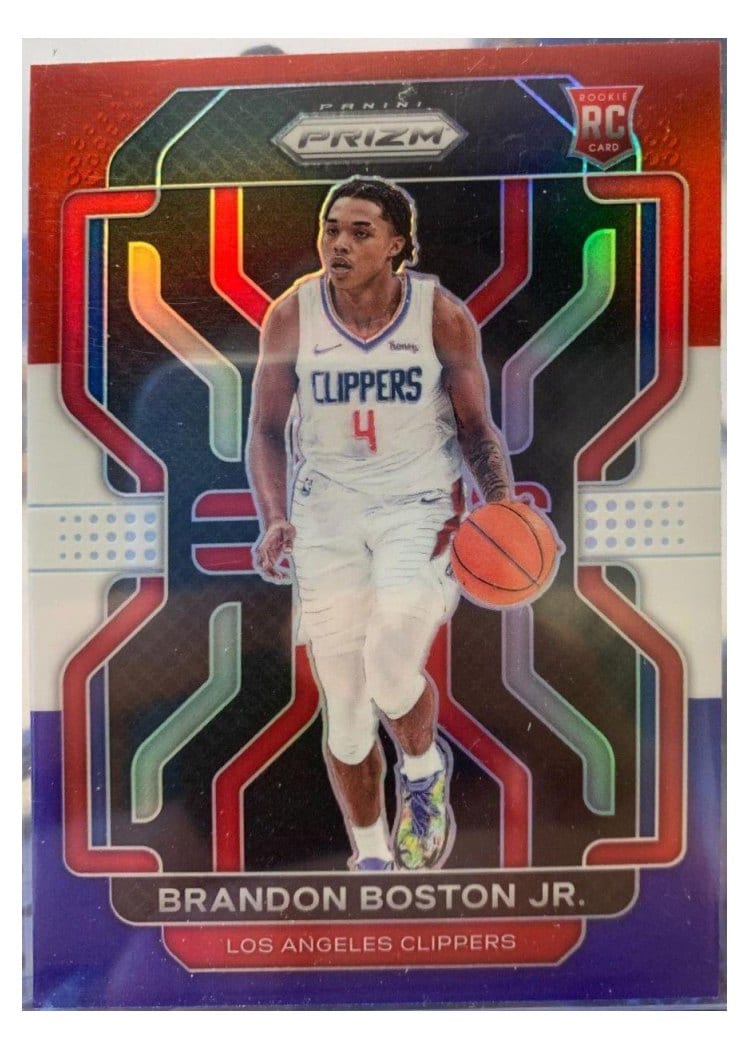 2021-22 Panini Prizm Base Set Brandon Boston Jr. #330 card