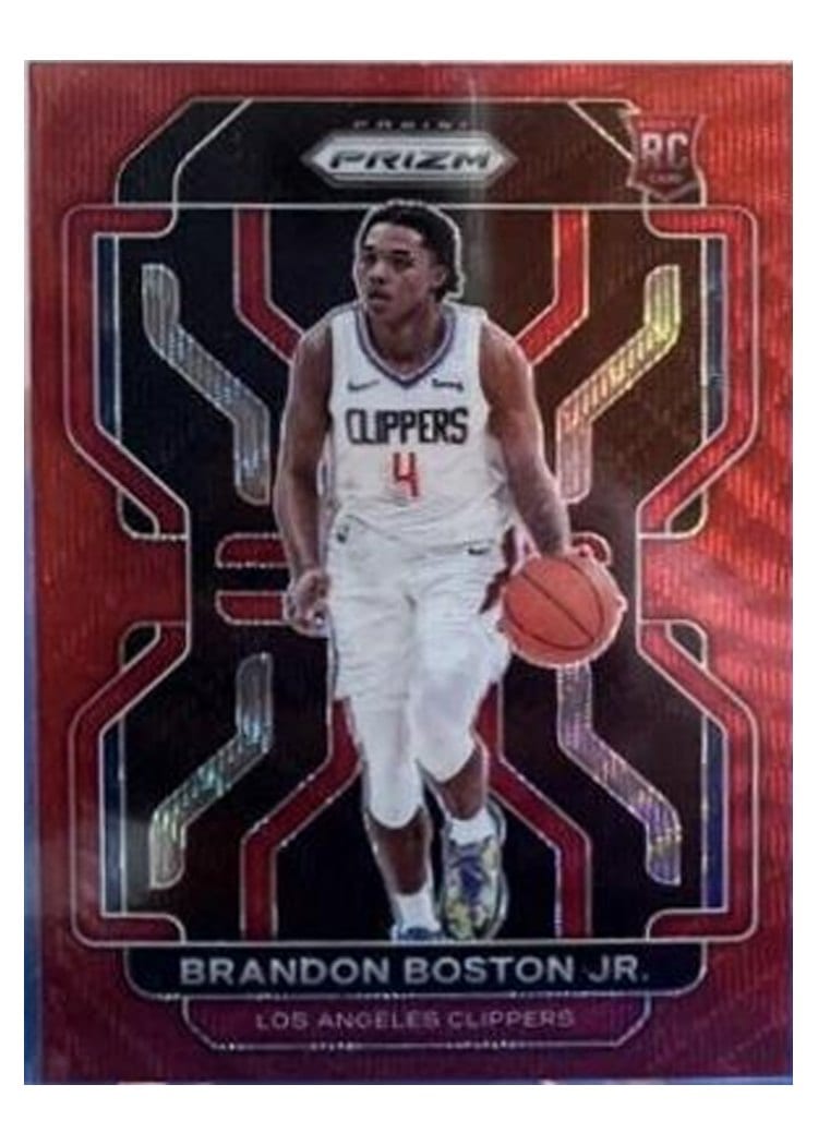 2021-22 Panini Prizm Base Set Brandon Boston Jr. #330 card