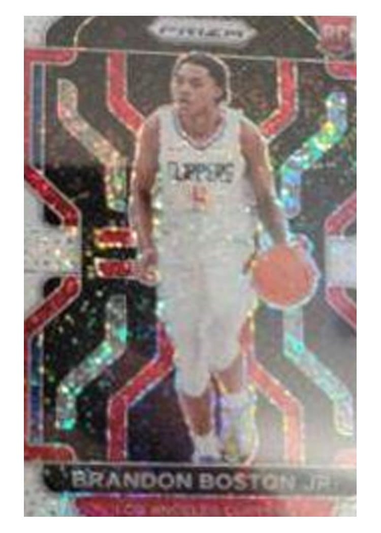 2021-22 Panini Prizm Base Set Brandon Boston Jr. #330 card