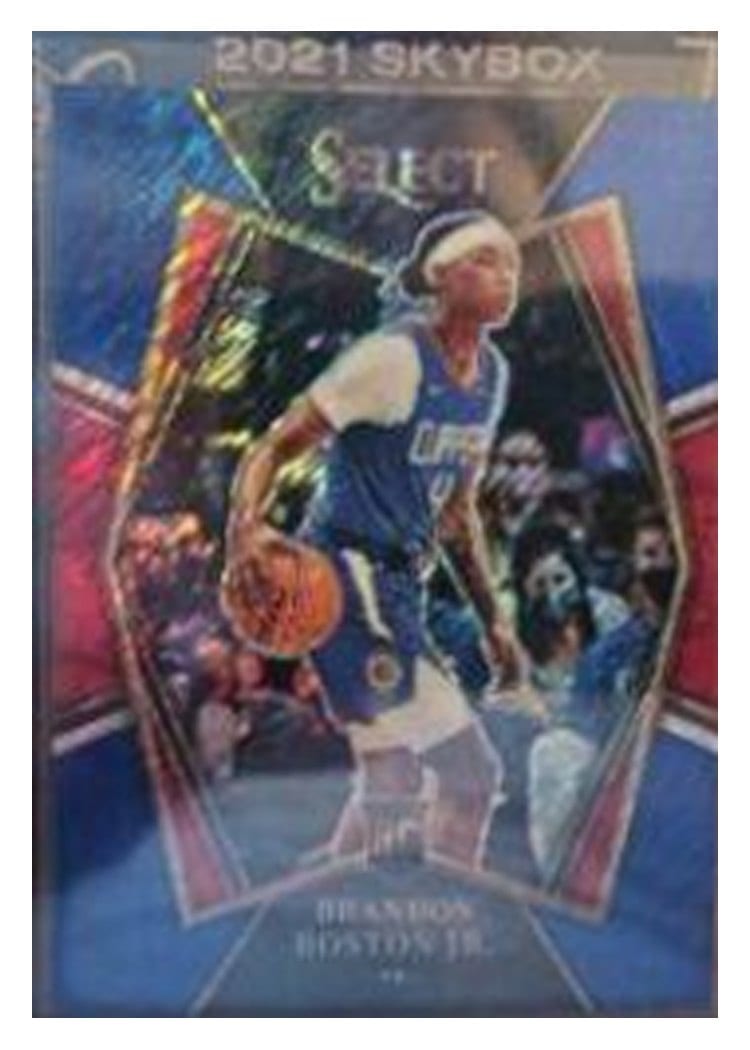 2021-22 Panini Select Base Set Brandon Boston Jr. #194 card