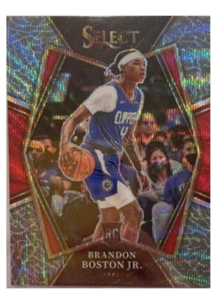 2021-22 Panini Select Base Set Brandon Boston Jr. #194 card