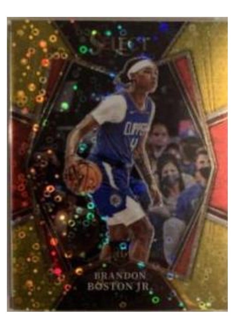 2021-22 Panini Select Base Set Brandon Boston Jr. #194 card