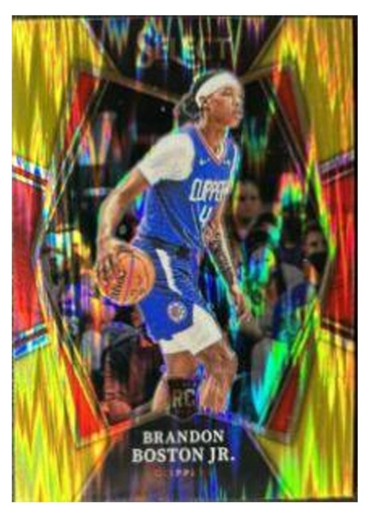 2021-22 Panini Select Base Set Brandon Boston Jr. #194 card