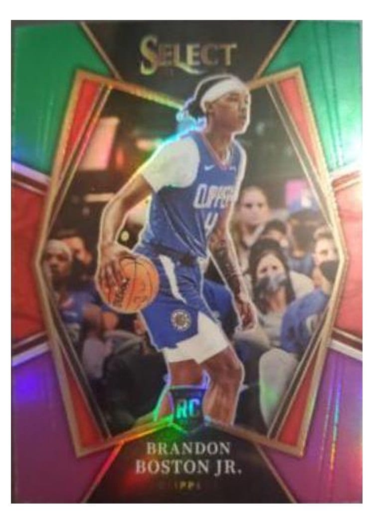 2021-22 Panini Select Base Set Brandon Boston Jr. #194 card