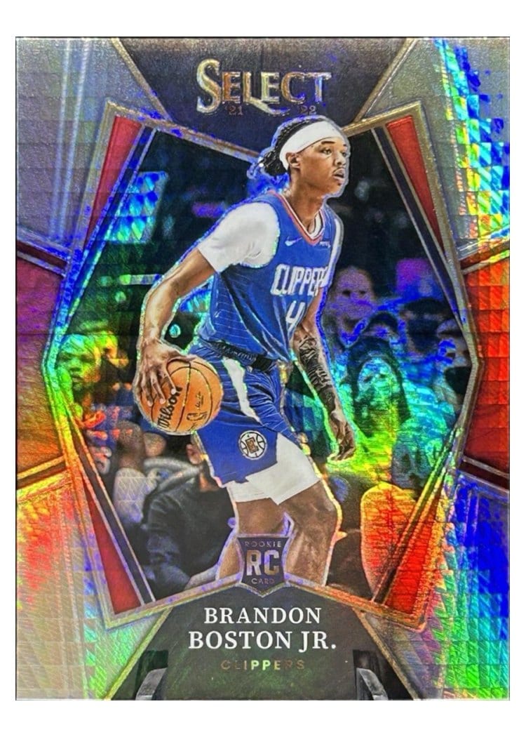 2021-22 Panini Select Base Set Brandon Boston Jr. #194 card
