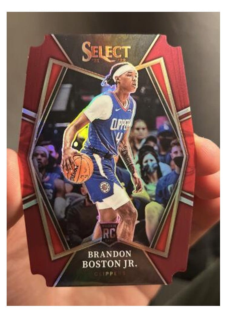 2021-22 Panini Select Base Set Brandon Boston Jr. #194 card
