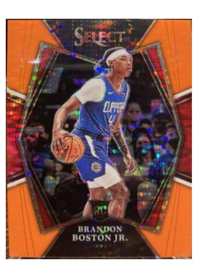 2021-22 Panini Select Base Set Brandon Boston Jr. #194 card