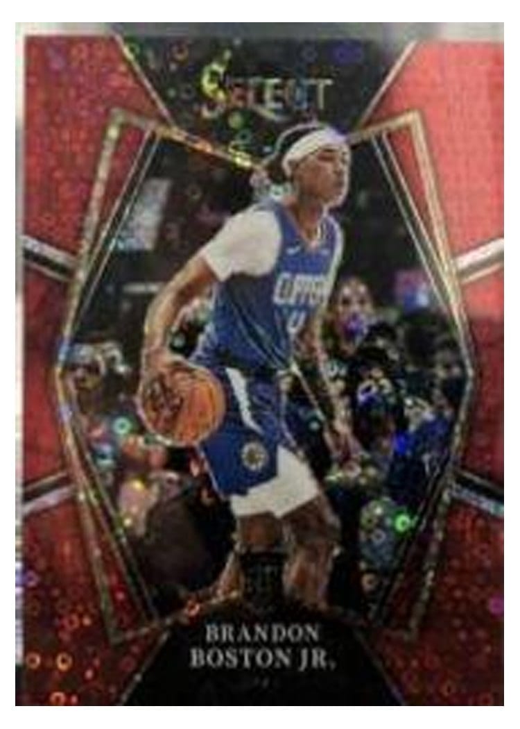 2021-22 Panini Select Base Set Brandon Boston Jr. #194 card