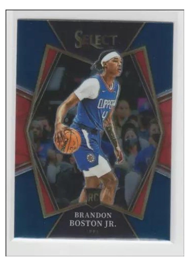 2021-22 Panini Select Base Set Brandon Boston Jr. #194 card