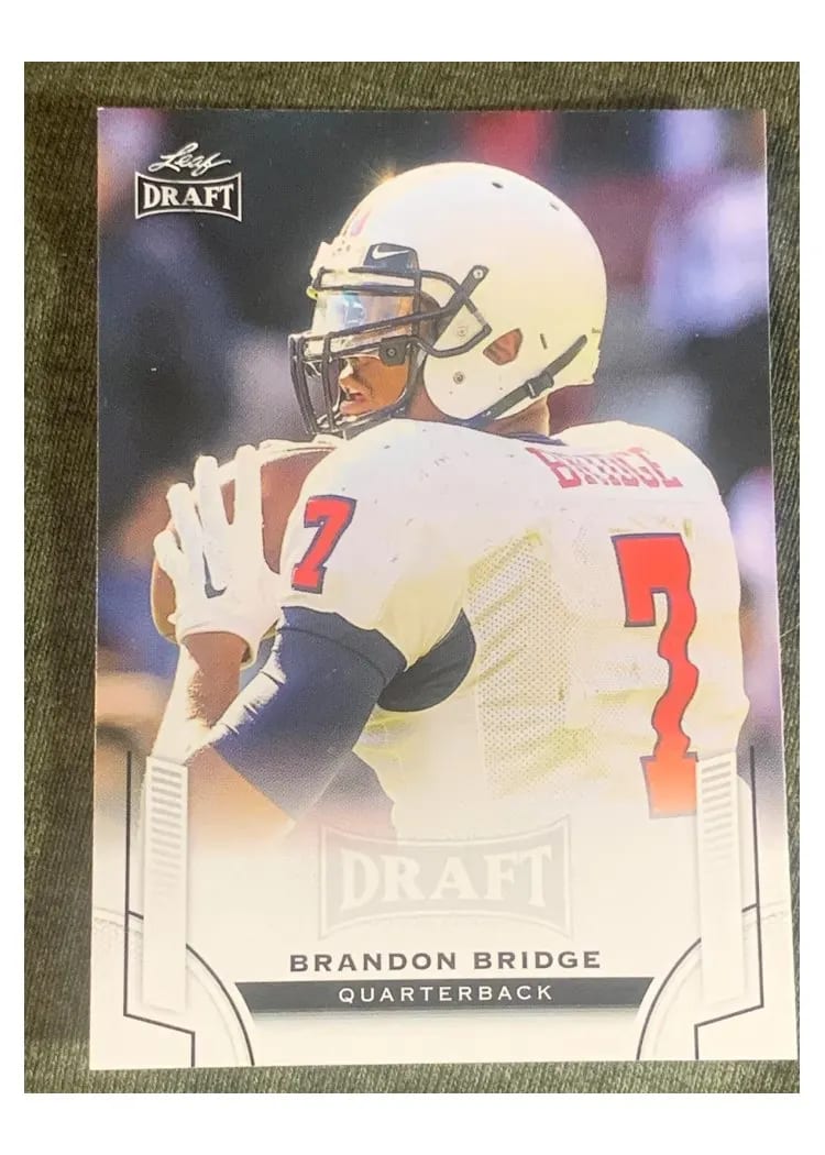 2015 Leaf Draft Brandon Bridge #9 card