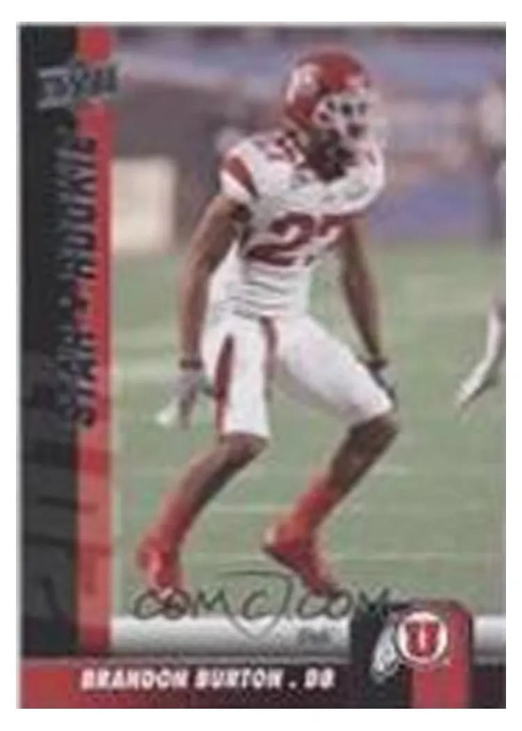 2011 Upper Deck Brandon Burton #174 card