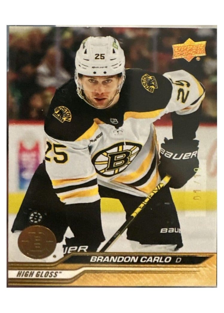 2023-24 Upper Deck Base Set Brandon Carlo #513 card