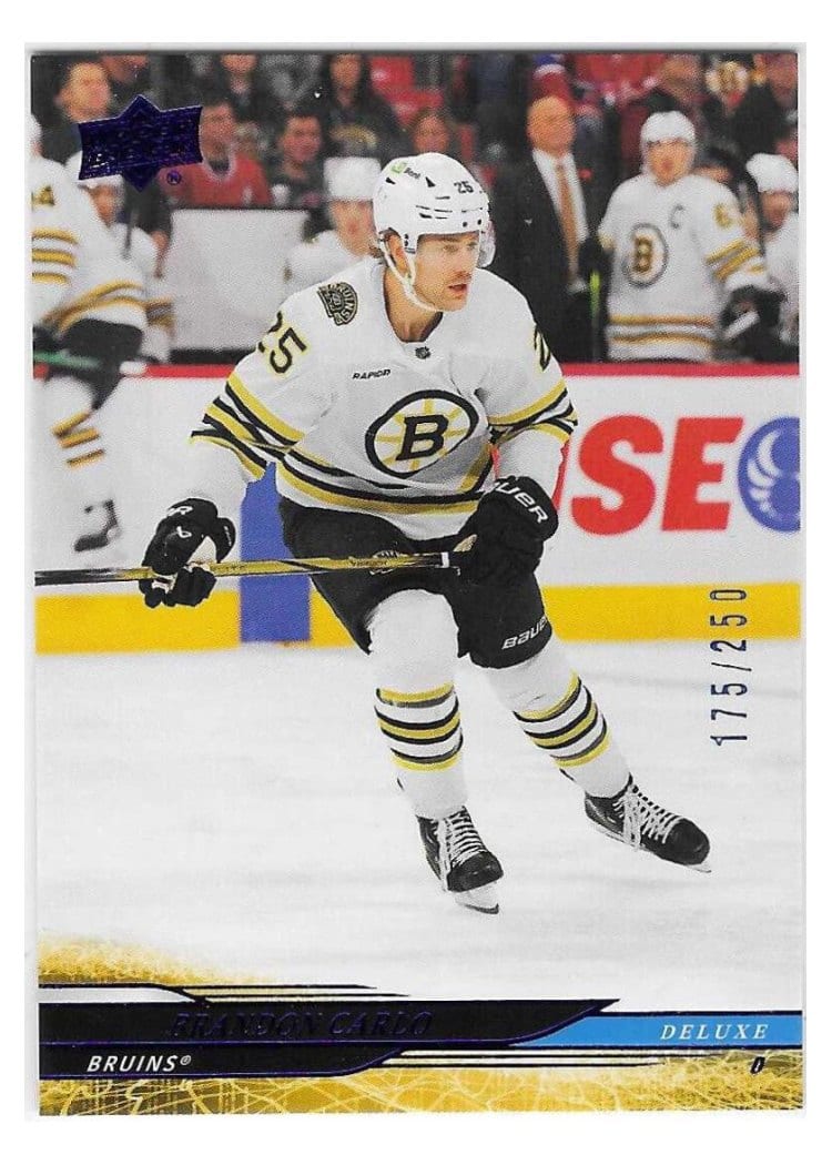 2024-25 Upper Deck Base Set Brandon Carlo #17 card