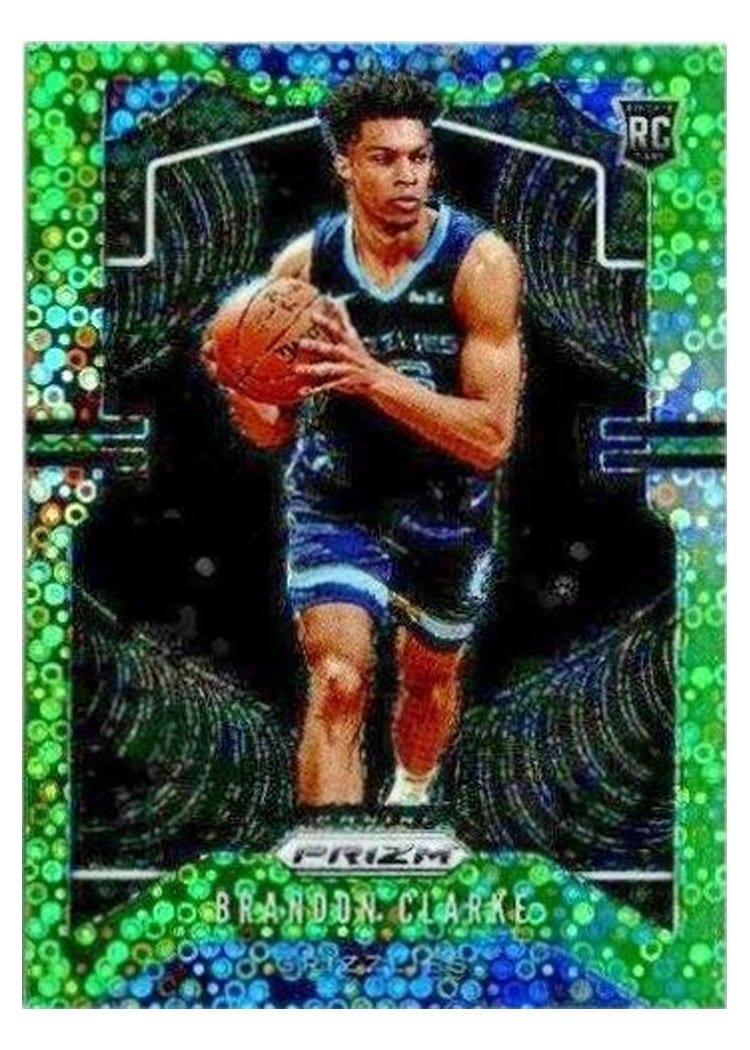 2019-20 Panini Prizm Base Set Brandon Clarke #266 card
