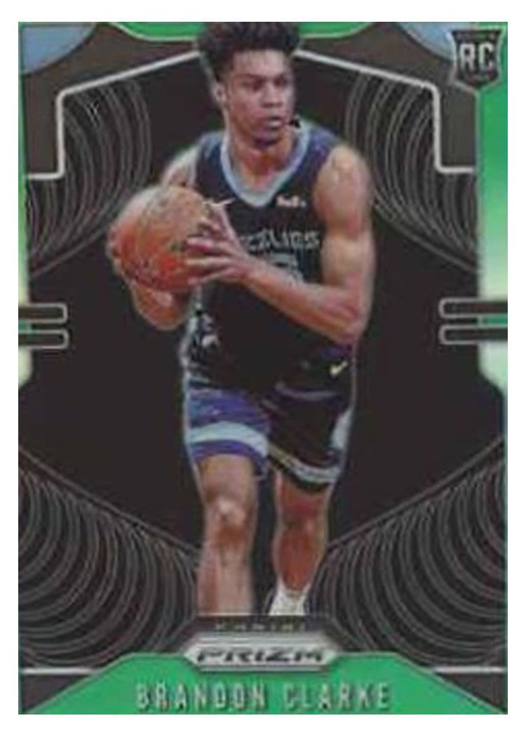2019-20 Panini Prizm Base Set Brandon Clarke #266 card