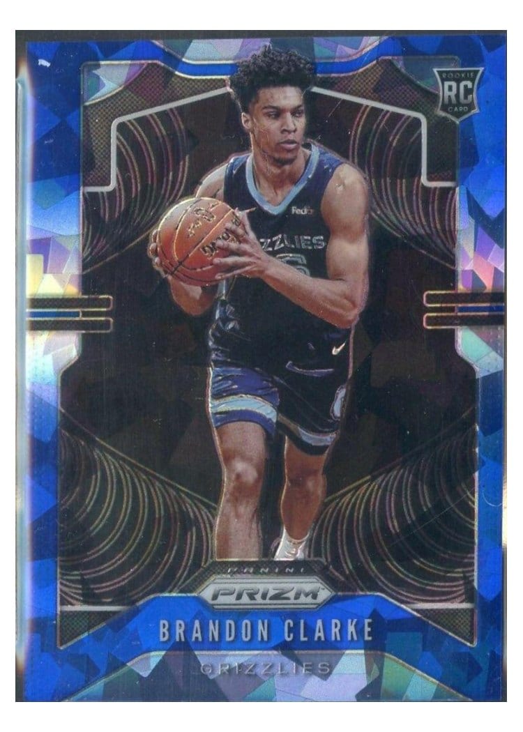 2019-20 Panini Prizm Base Set Brandon Clarke #266 card