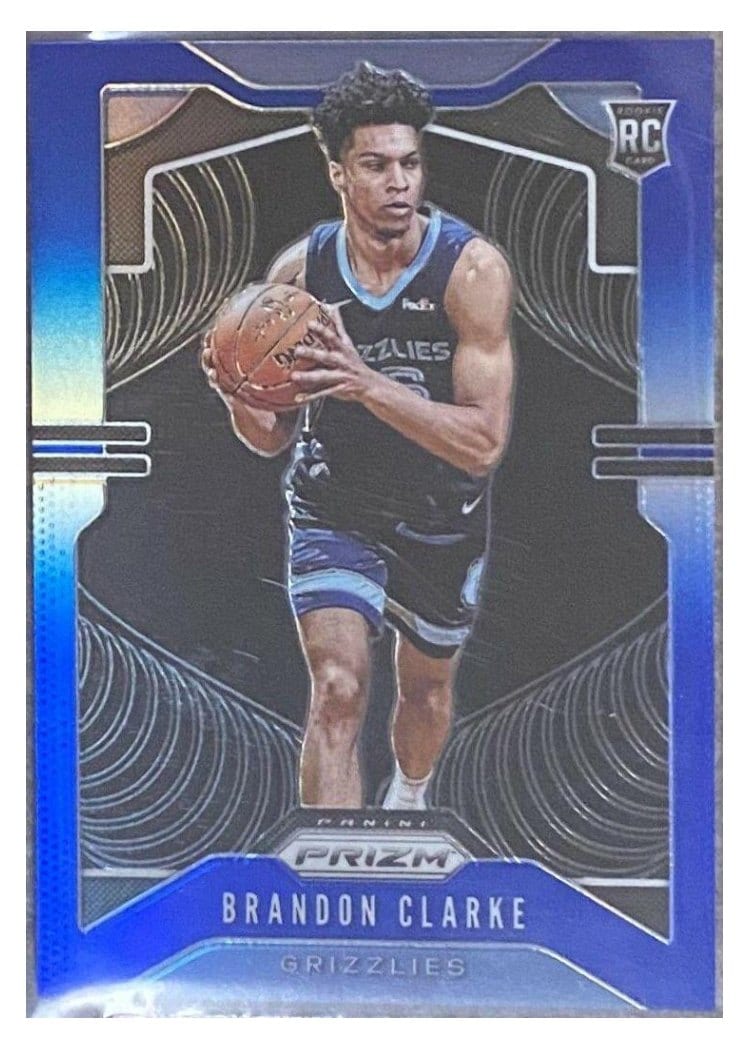 2019-20 Panini Prizm Base Set Brandon Clarke #266 card