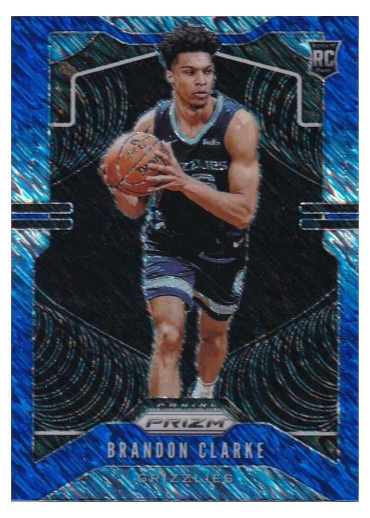 2019-20 Panini Prizm Base Set Brandon Clarke #266 card