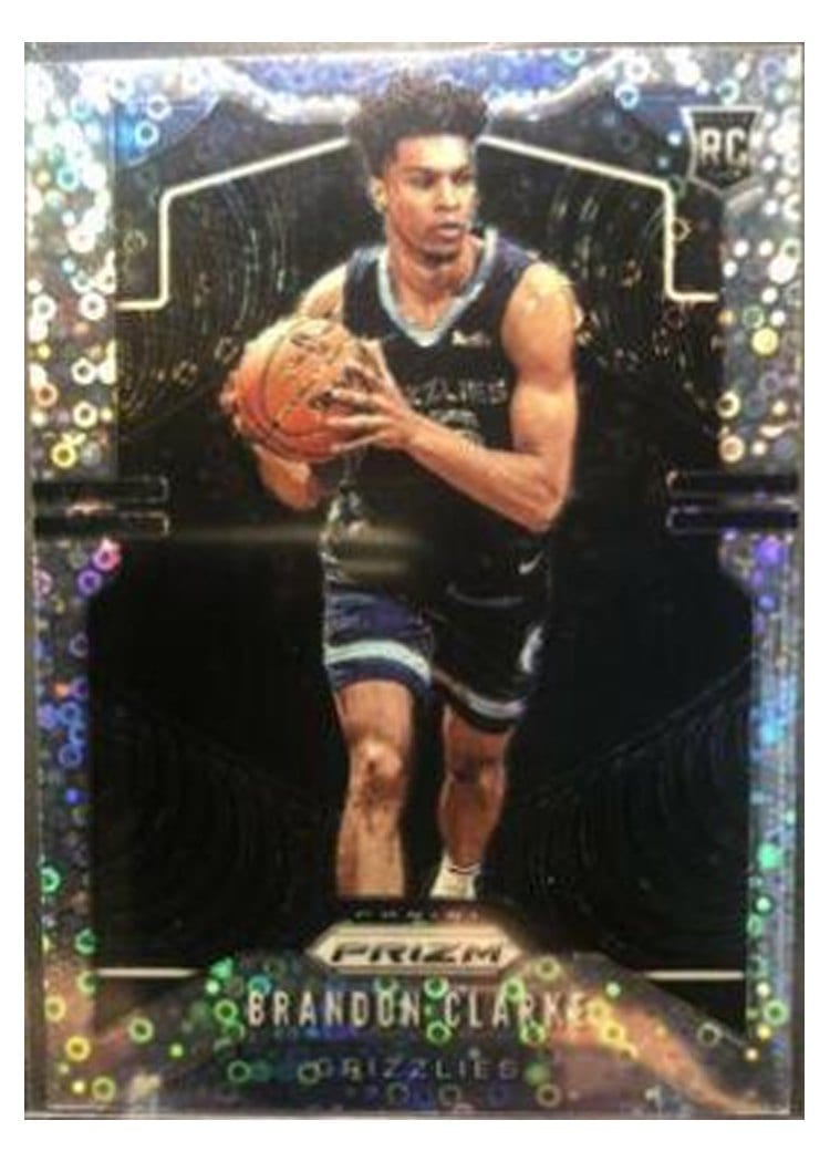 2019-20 Panini Prizm Base Set Brandon Clarke #266 card