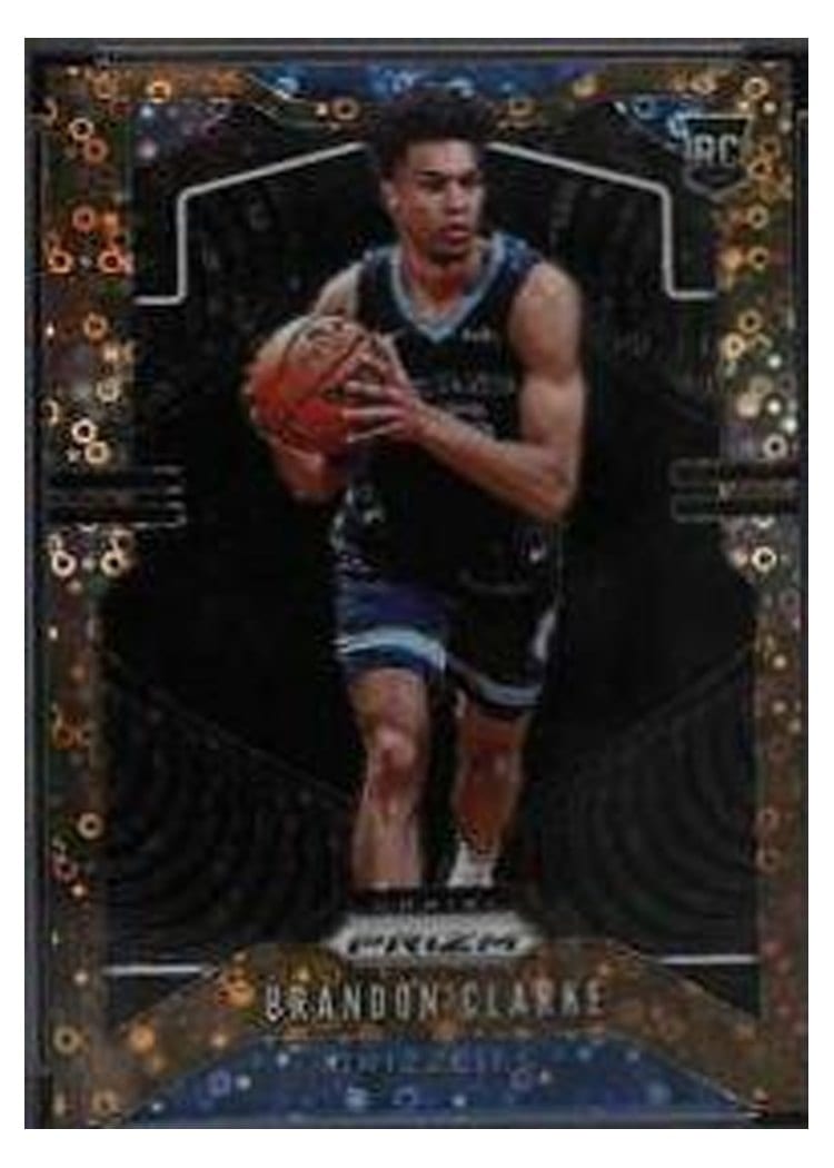 2019-20 Panini Prizm Base Set Brandon Clarke #266 card