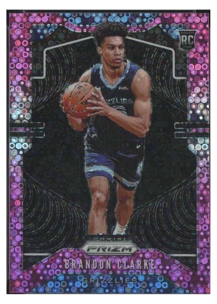 2019-20 Panini Prizm Base Set Brandon Clarke #266 card