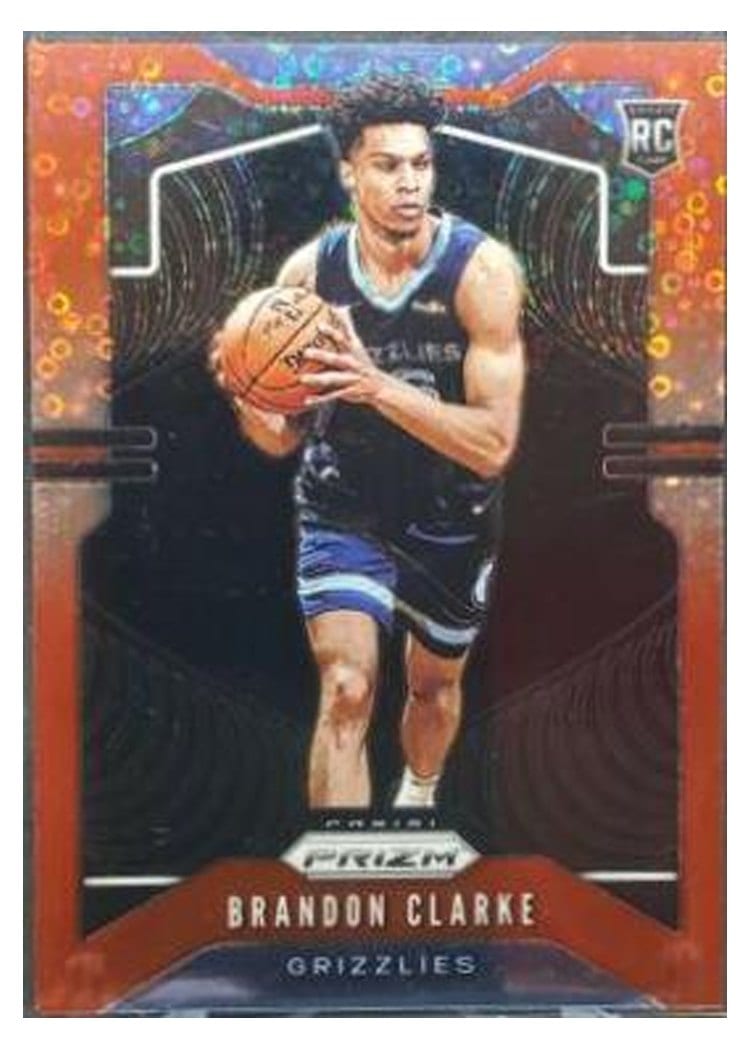 2019-20 Panini Prizm Base Set Brandon Clarke #266 card