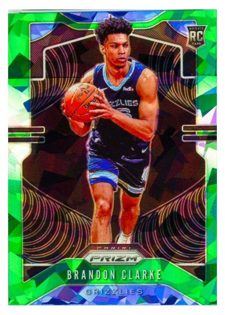 2019-20 Panini Prizm Base Set Brandon Clarke #266 card
