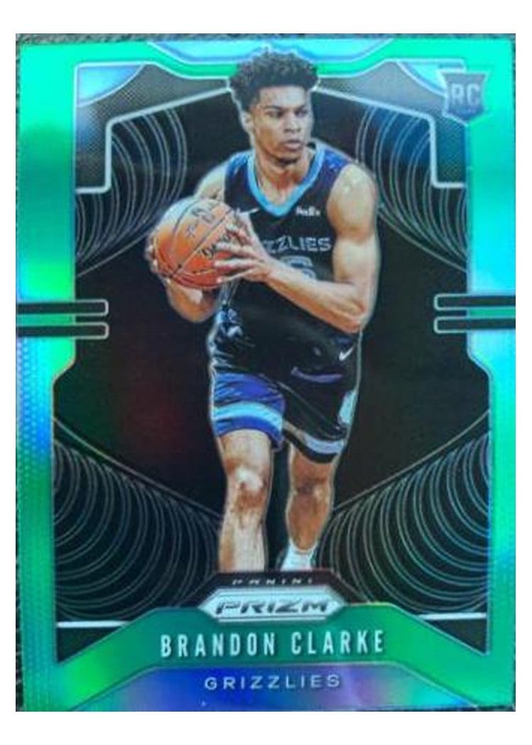 2019-20 Panini Prizm Base Set Brandon Clarke #266 card