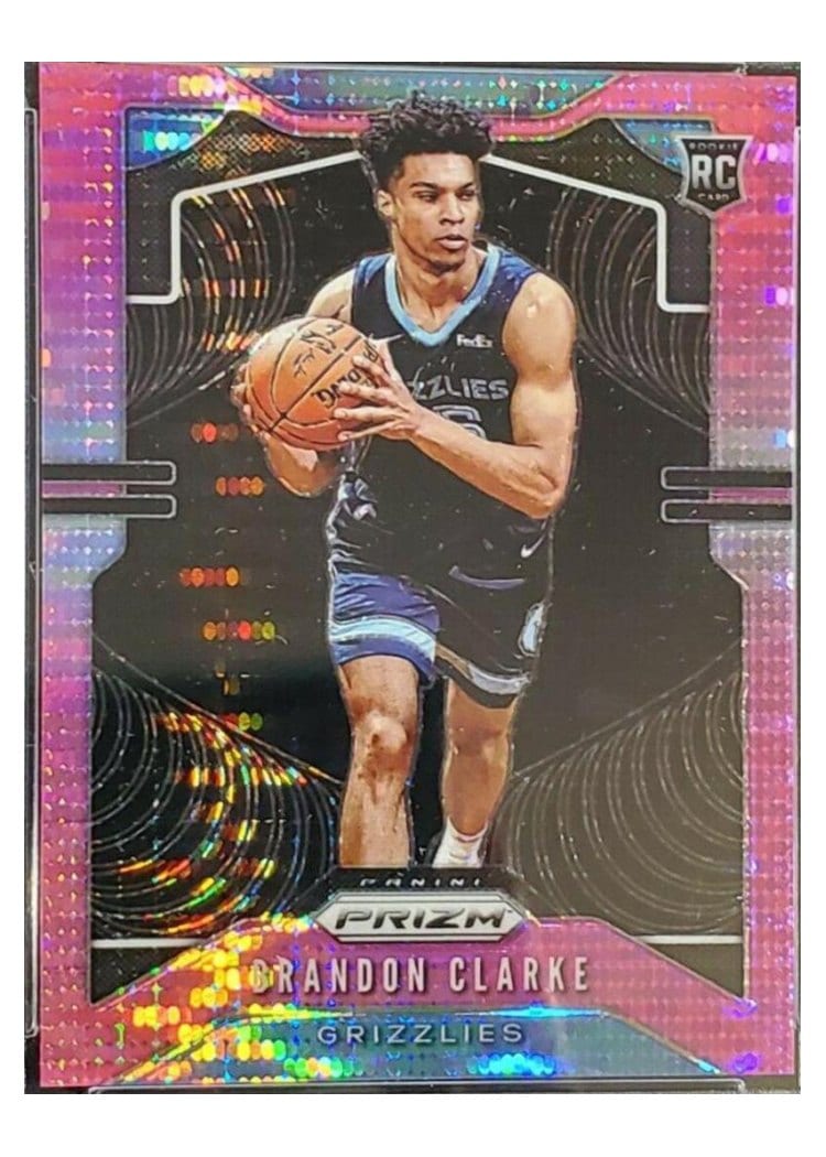 2019-20 Panini Prizm Base Set Brandon Clarke #266 card