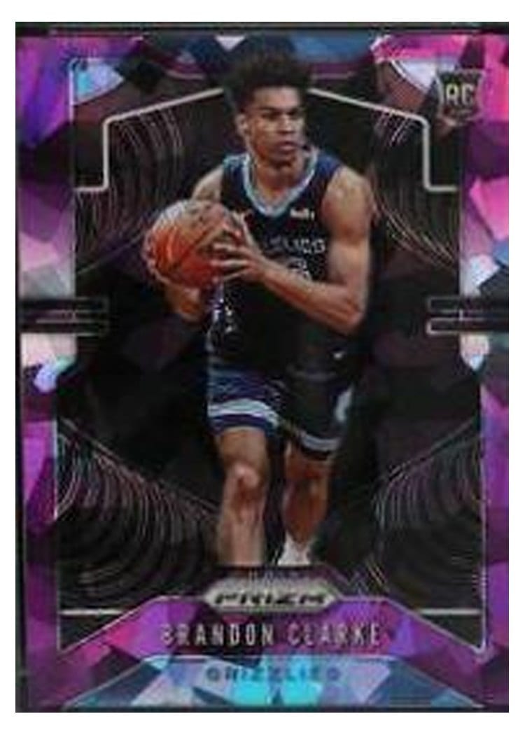 2019-20 Panini Prizm Base Set Brandon Clarke #266 card