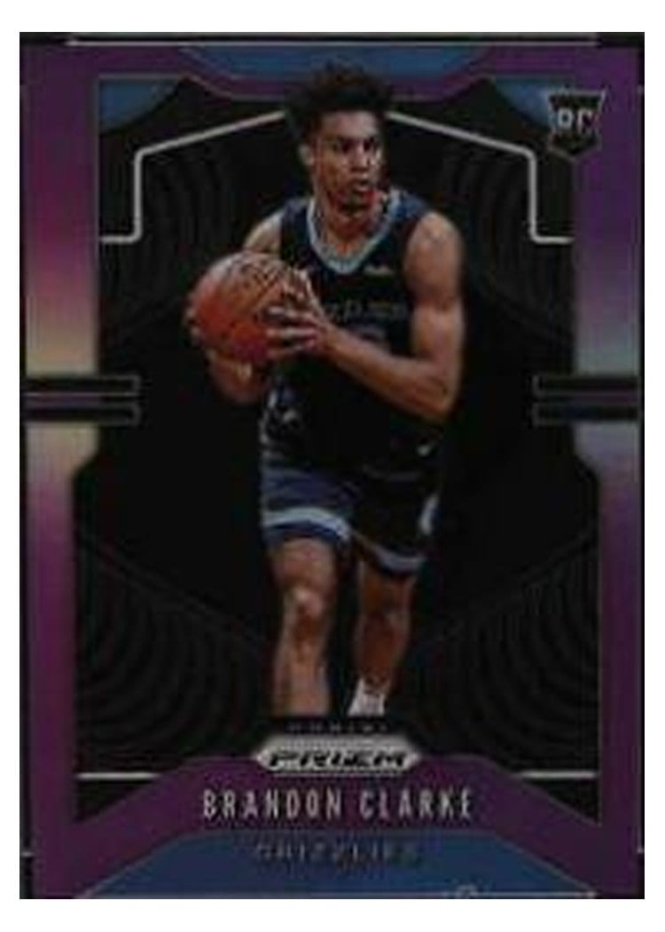 2019-20 Panini Prizm Base Set Brandon Clarke #266 card