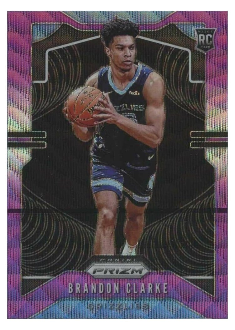 2019-20 Panini Prizm Base Set Brandon Clarke #266 card