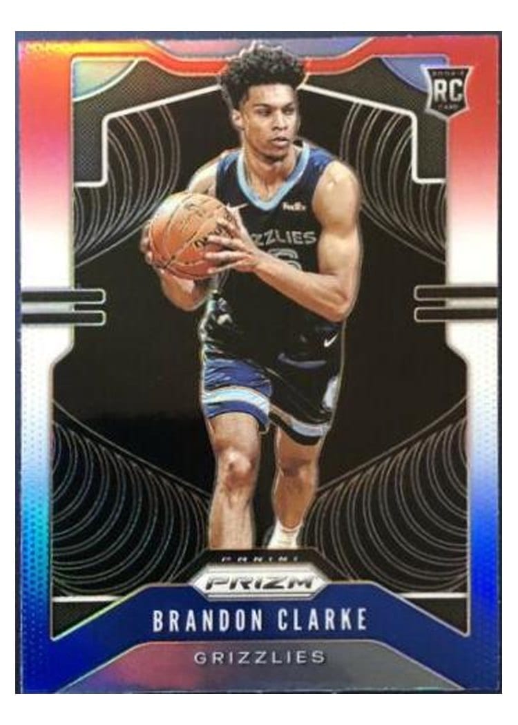 2019-20 Panini Prizm Base Set Brandon Clarke #266 card