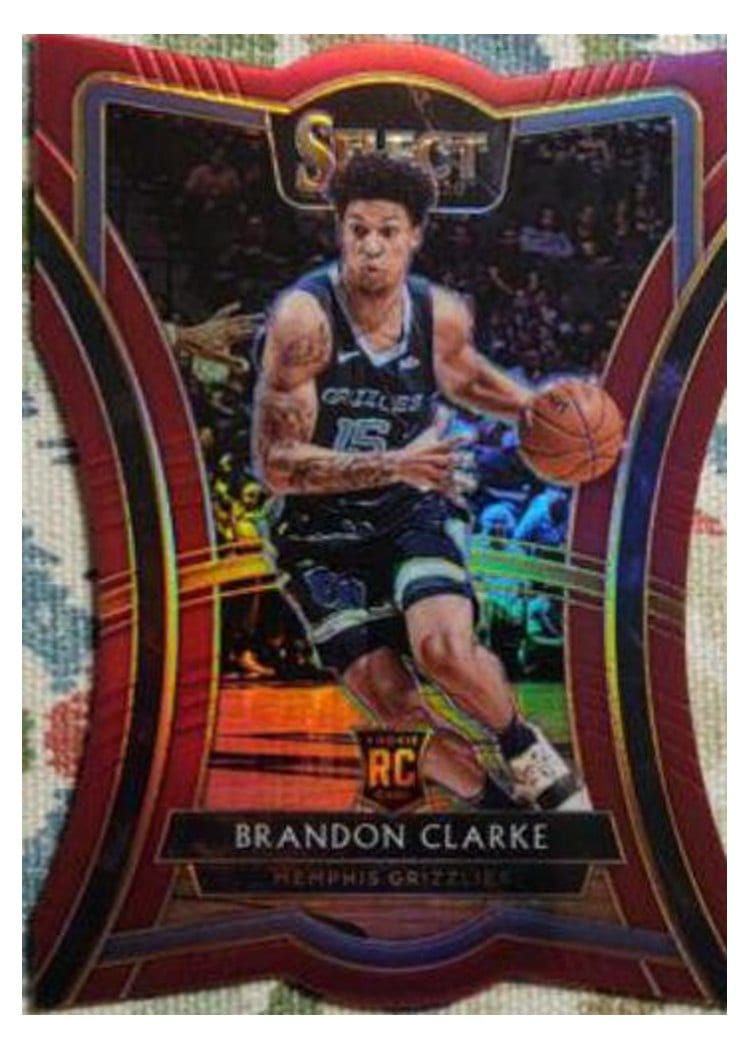 2019-20 Panini Select Base Set Brandon Clarke #104 card