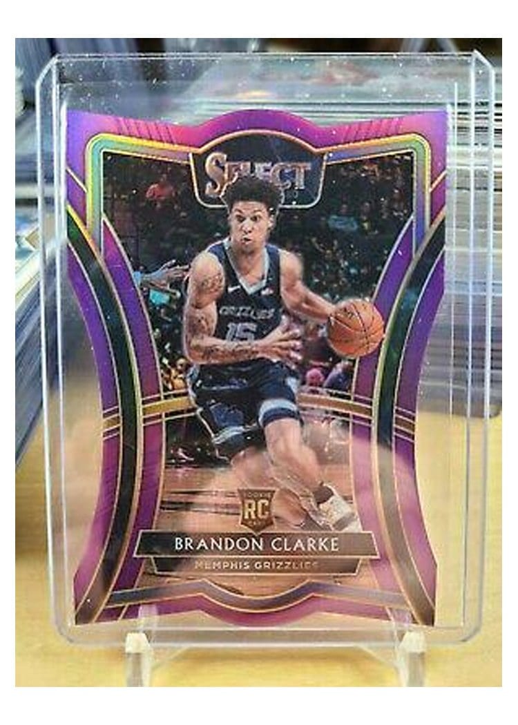 2019-20 Panini Select Base Set Brandon Clarke #104 card