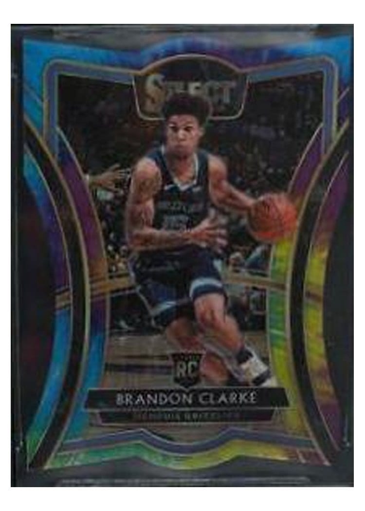 2019-20 Panini Select Base Set Brandon Clarke #104 card