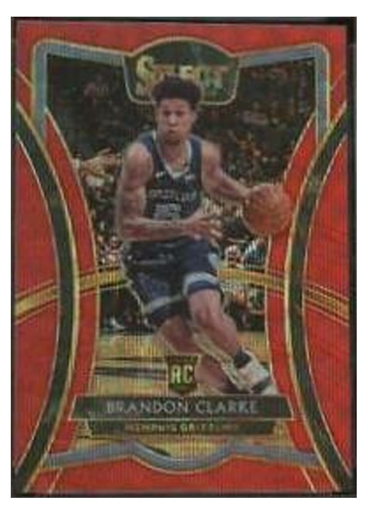 2019-20 Panini Select Base Set Brandon Clarke #104 card
