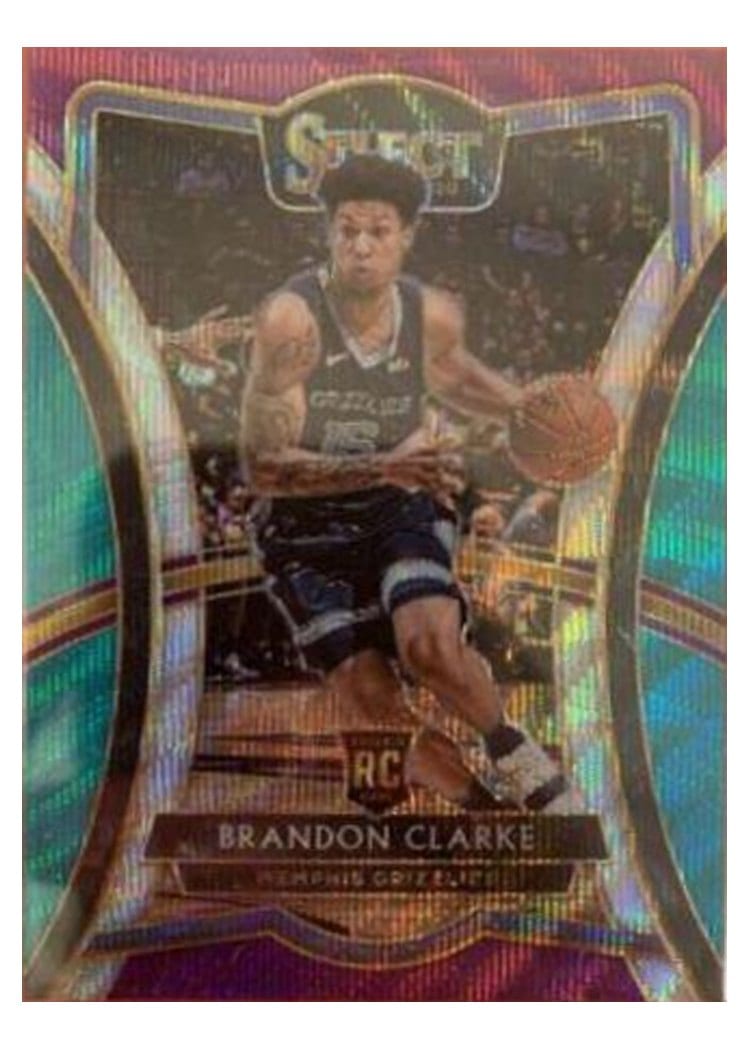 2019-20 Panini Select Base Set Brandon Clarke #104 card